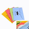 Colorful Custom Paper Document Pouch